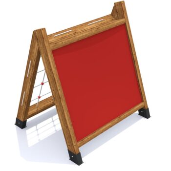 Ahşap Ağ Tırmanma Engeli