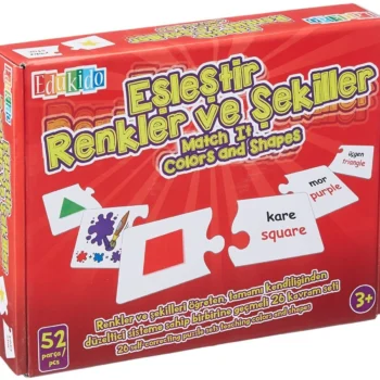 Eğitici Puzzle Eşleştir Renkler ve Şekiller