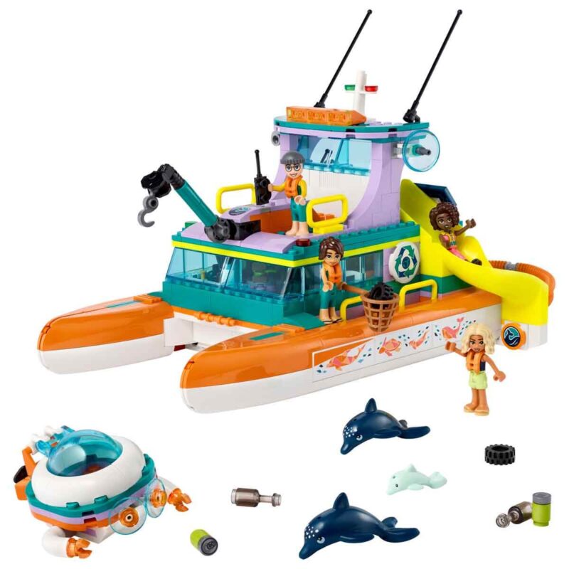 Lego Friends Deniz Kurtarma Teknesi 41734 - Görsel 5