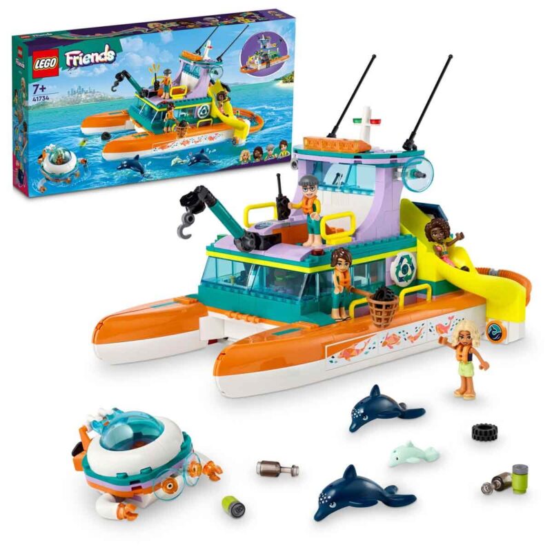 Lego Friends Deniz Kurtarma Teknesi 41734