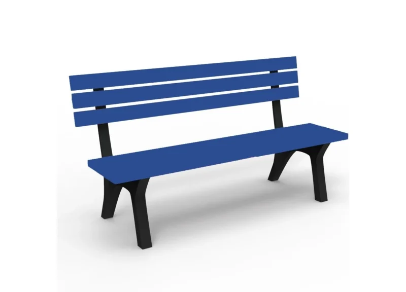 Metal Ayaklı Ahşap Bank