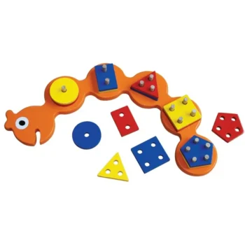 Sök-Tak Eğitici Oyuncak Tırtıl