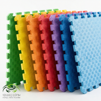 Tatami minder renkli set dikey görünüm - EVA köpük puzzle zemin kaplaması renk çeşitleri