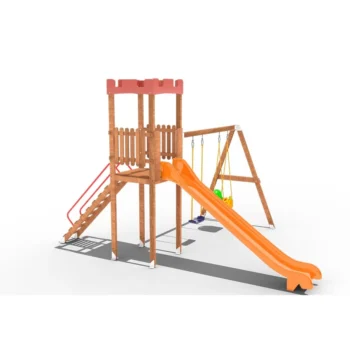 Oyun Parkı 1 Kaydırak 2 Salıncaklı