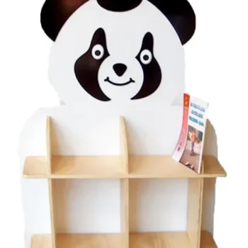 Kitaplık Anaokulu Panda Figürlü